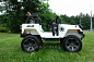 Jeep Wrangler Армия - детский электромобиль 