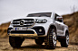 4x4 Mersedes-Benz X-Class - детский электромобиль 4WD