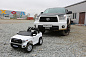 TOYOTA TUNDRA белый цвет 2 мотора по 200W24W - самый большой детский электромобиль 